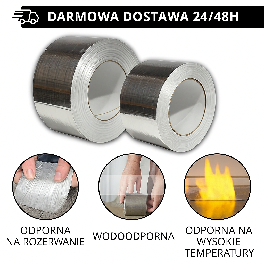 Taśma uszczelniająca wytrzymała